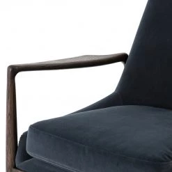FOUR HANDS BRADEN SHADOW VELVET ARM CHAIR Furniture