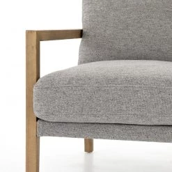 FOUR HANDS BRANTLEY ASH & NATURAL ARM CHAIR Furniture