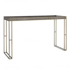 UTTERMOST Furniture BRIDGES FAUX SHAGREEN CONSOLE TABLE
