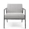UTTERMOST BRISBANE IVORY-GREY BOUCLE ACCENT CHAIR Furniture