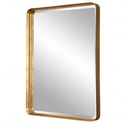 UTTERMOST BRITTA ANTIQUE GOLD VANITY MIRROR Mirrors