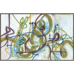 L ART Wall Art "BROADNECK SPECTRUM" CANVAS ART