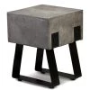 URBIA BRONX CONCRETE STOOL Living Room
