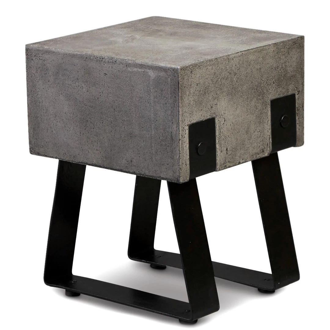 URBIA BRONX CONCRETE STOOL Living Room 1 URBIA BRONX CONCRETE STOOL Living Room