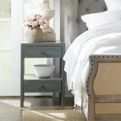 HOOKER Furniture BRUSSELS LINEN TEXTURED NIGHT TABLE