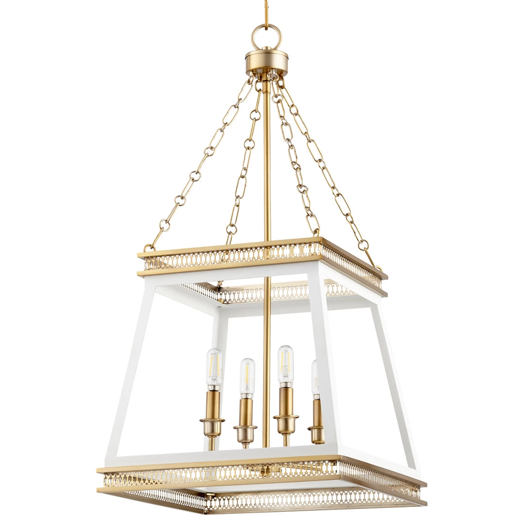 CYAN BULLARD PENDANT: WHITE 1 CYAN BULLARD PENDANT: WHITE