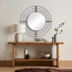 UTTERMOST BULLSEYE ROUND MIRROR