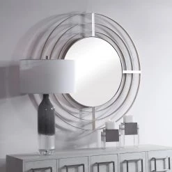 UTTERMOST BULLSEYE ROUND MIRROR