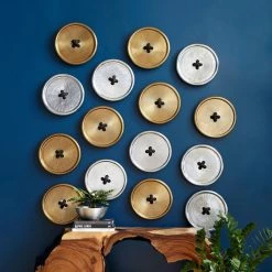 PHILLIPS COLLECTION Wall Sculptures + Decor BUTTON WALL DECOR