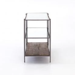 FOUR HANDS BYRON MEDIA CONSOLE DISPLAY SHELF