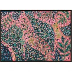 L ART "CANDY SHERBET GREEN" CANVAS ART