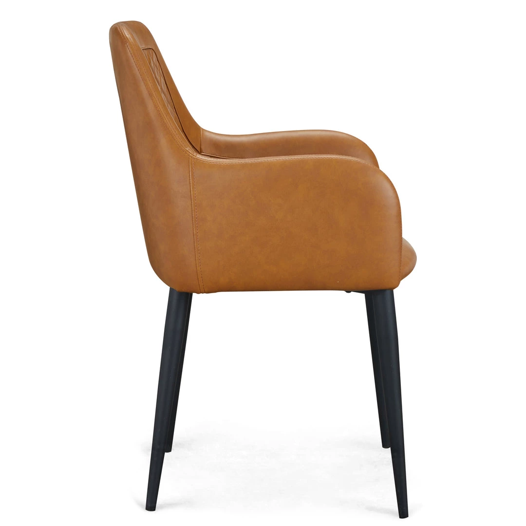 MOES Kitchen + Dining CANTATA VEGAN LEATHER DINING CHAIR | SET OF 2 3 MOES Kitchen + Dining CANTATA VEGAN LEATHER DINING CHAIR | SET OF 2