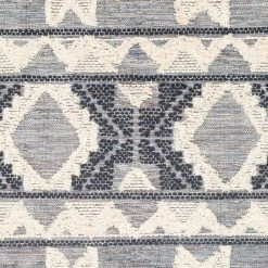 SURYA Rug CANYON TEXTURED WOOL FLATWEAVE: DENIM 6 SURYA Rug CANYON TEXTURED WOOL FLATWEAVE: DENIM