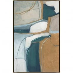 L ART Wall Art "CAPITAL II" CANVAS ART