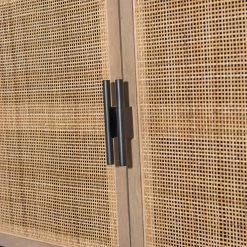 FOUR HANDS Furniture CAPRICE BLACK WASH MANGO + CANE SIDEBOARD