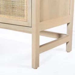 FOUR HANDS CAPRICE NATURAL MANGO WOOD + CANE SIDEBOARD Furniture