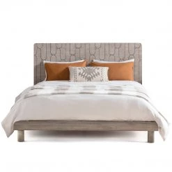 FOUR HANDS Furniture CAPSULE ASH GREY PLATFORM BED