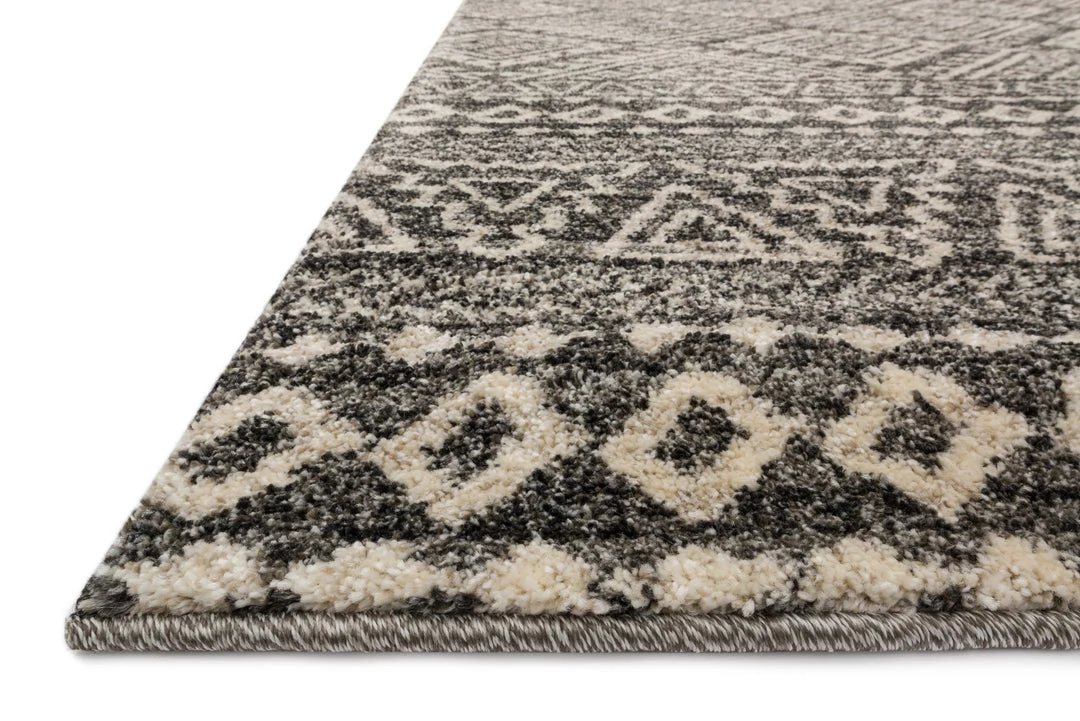 LOLOI EMORY 08 RUG: GRAPHITE, IVORY 2 LOLOI EMORY 08 RUG: GRAPHITE, IVORY