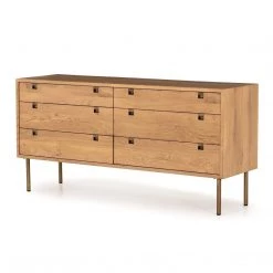 FOUR HANDS Furniture CARLISLE NATURAL OAK DRESSER