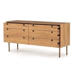 FOUR HANDS Furniture CARLISLE NATURAL OAK DRESSER