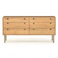 FOUR HANDS Furniture CARLISLE NATURAL OAK DRESSER