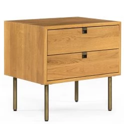 FOUR HANDS Furniture CARLISLE NATURAL OAK NIGHTSTAND