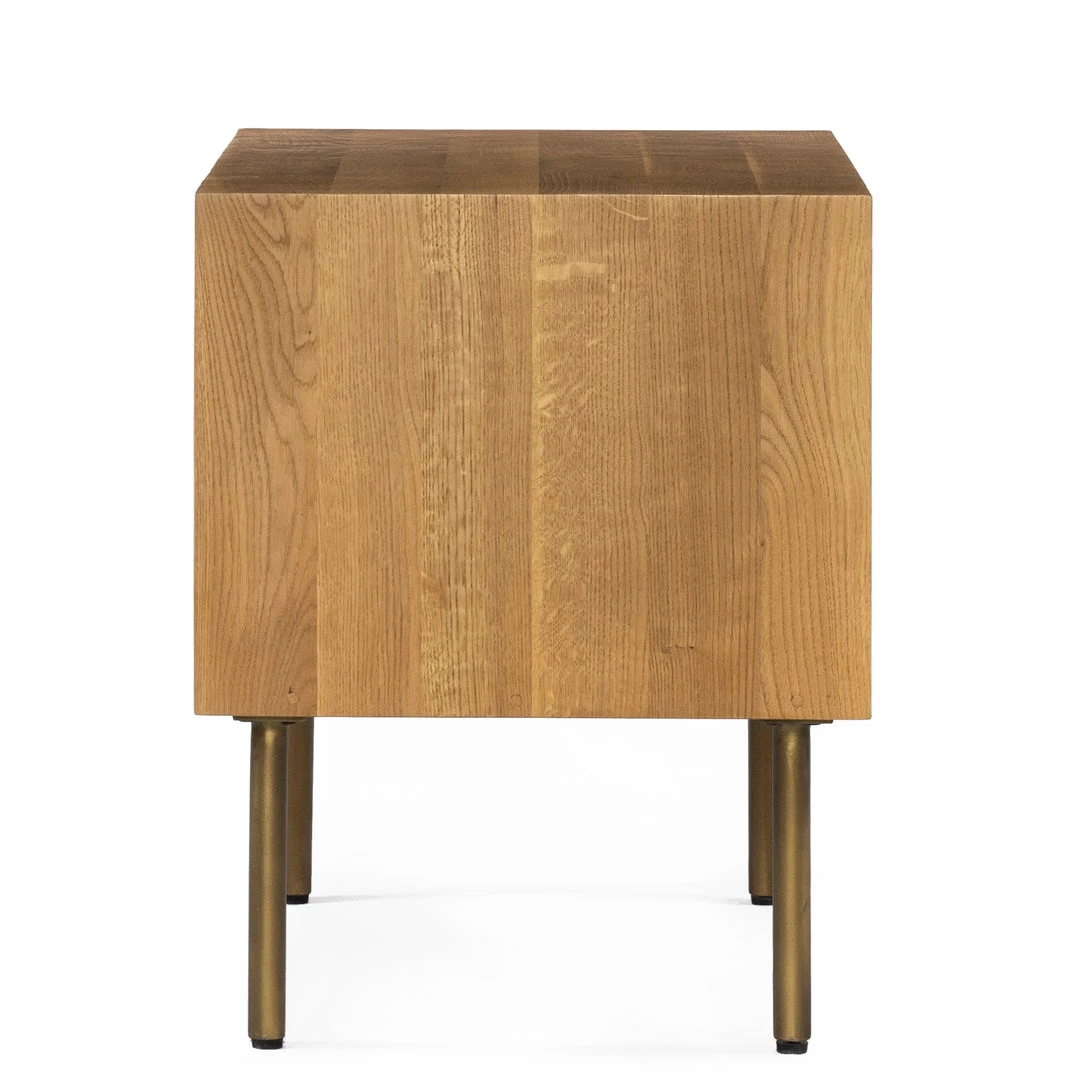 FOUR HANDS Furniture CARLISLE NATURAL OAK NIGHTSTAND 3 FOUR HANDS Furniture CARLISLE NATURAL OAK NIGHTSTAND