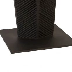 PHILLIPS COLLECTION CARVED BLACK LEAF FLOOR SCULPTURES Pillows + Decor