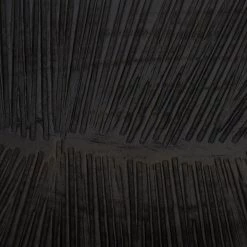 PHILLIPS COLLECTION CARVED BLACK LEAF FLOOR SCULPTURES Pillows + Decor