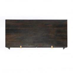 FOUR HANDS Furniture VINTAGE BROWN CARVED MANGO WRITING DESK