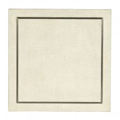 HOOKER CASCADE BURLAP TEXTURED END TABLE