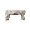 PHILLIPS COLLECTION Furniture CAST STONE INDOOR-OUTDOOR BENCH