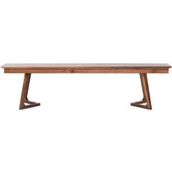 MOES GODENZA BENCH WALNUT