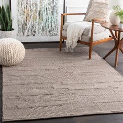 SURYA KOBY BRAIDED WOOL RUG