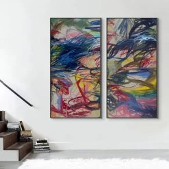 L ART "CELEBRATION OF LIFE I" CANVAS ART