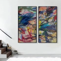 L ART "CELEBRATION OF LIFE III" CANVAS ART 6 L ART