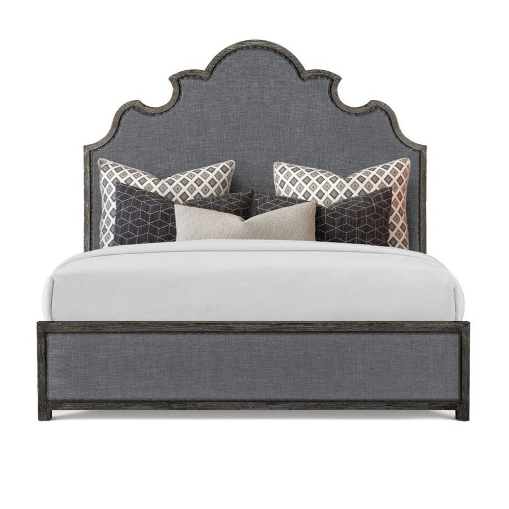 HOOKER CHALET UPHOLSTERED BED 1 HOOKER CHALET UPHOLSTERED BED