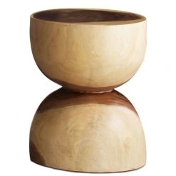 PHILLIPS COLLECTION Furniture CHAMCHA HOURGLASS SIDE TABLE