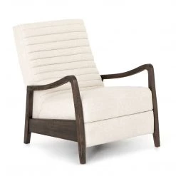 FOUR HANDS CHANCE RECLINER: NATURAL LINEN