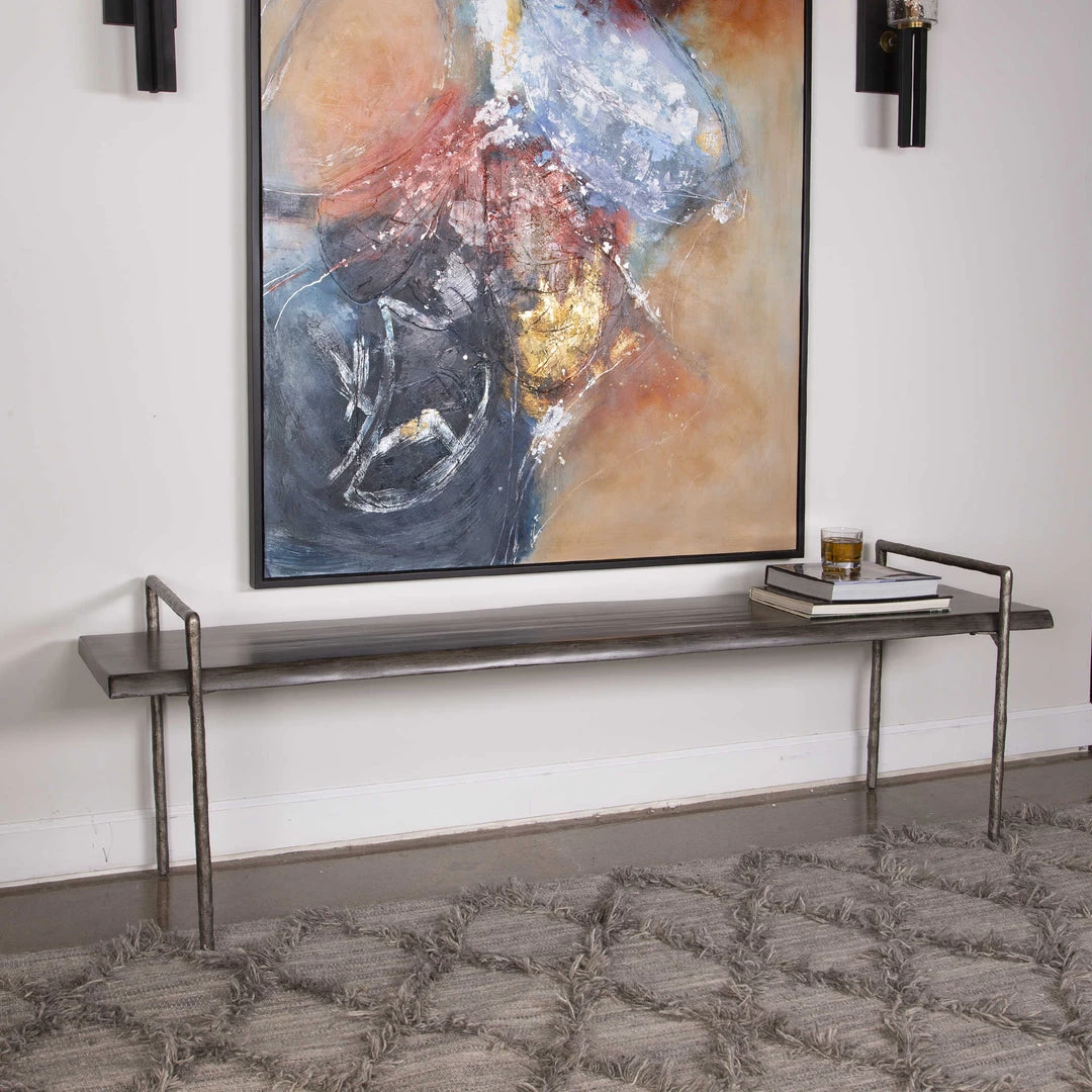 UTTERMOST CHANDOS BENCH Furniture 4 UTTERMOST CHANDOS BENCH Furniture