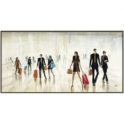 L ART Wall Art "CHANGING PLANES" CANVAS ART