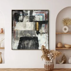 L ART "CHANNEL" CANVAS ART