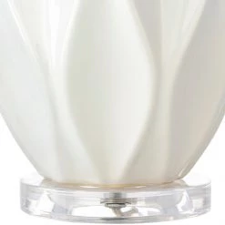 SURYA CHARLOTTE LAMP: WHITE