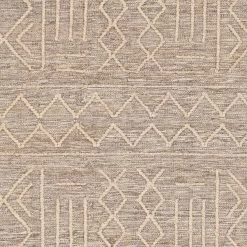 SURYA CHAYA TEXTURED WOOL FLATWEAVE: SAND 6 SURYA CHAYA TEXTURED WOOL FLATWEAVE: SAND