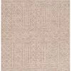 SURYA CHAYA TEXTURED WOOL FLATWEAVE: SAND