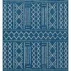 SURYA CHAYA TEXTURED WOOL FLATWEAVE: BLUE Rug