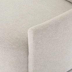 FOUR HANDS CHLOE ROUND MEDIA LOUNGER: BISQUE 19 FOUR HANDS CHLOE ROUND MEDIA LOUNGER: BISQUE