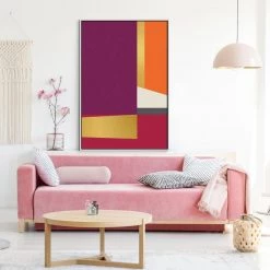 L ART CHROMATIC COMPOSITION II CANVAS ART Wall Art