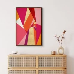 L ART "CHROMATIC HARMONY I" CANVAS ART
