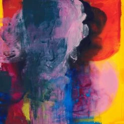 L ART Wall Art "CHROMATIC UNDULATION" CANVAS ART